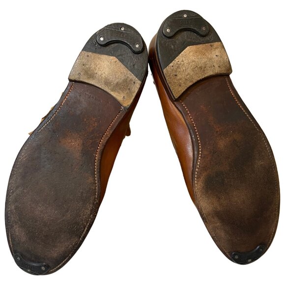 Alden, Penny Loafer, Cognac Calfskin Size 10.5 main image 6